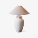 Blossom Crest Ceramic Table Lamp - Image 9