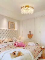 Decorative Pattern Glass Round Chandelier - Image 16