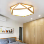 Diamond Wooden Ceiling Lamp - Image 5