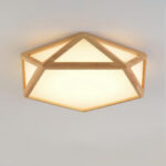 Diamond Wooden Ceiling Lamp - Image 10