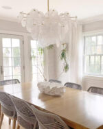 Brass Discs Cascading Chandelier - Image 17