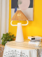 Horns Ceramic Table Lamp - Image 7