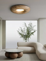 Donut Wood Ceiling Light - Image 17