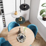 Double Circle Pendant Light - Image 11