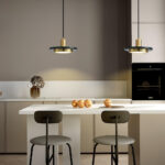 Double Circle Pendant Light - Image 3
