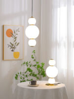Double Globe Pendant Lamp - Image 11