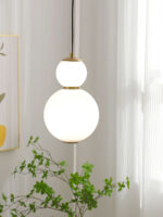 Double Globe Pendant Lamp - Image 20