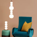 Double Globe Pendant Lamp - Image 7