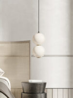 Double Globe Pendant Lamp - Image 2