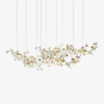 Double Layer Combination Gingko Chandelier - Image 20