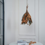 Dried Branch Leaf Pendant Lamp - Image 15