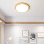 Drum Wood Ceiling Lamp - Image 2