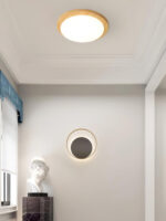 Drum Wood Ceiling Lamp - Image 8