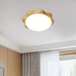Drum Wood Ceiling Lamp - Image 5