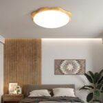 Drum Wood Ceiling Lamp - Image 3