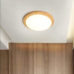 Drum Wood Ceiling Lamp - Image 4
