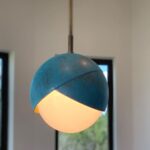 Blue Drop Pendant Light - Image 4