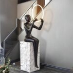 Elena Sculpture Floor Lamp - Image 2