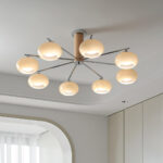 Elliptical Persimmon Chandelier - Image 3