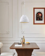 Embossed Flora Pendant Lamp - Image 8