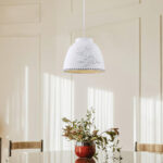 Embossed Flora Pendant Lamp - Image 2