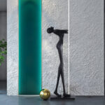 Embrace Ball Sculpture Floor Lamp - Image 7