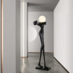 Embrace Ball Sculpture Floor Lamp - Image 3
