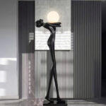 Embrace Ball Sculpture Floor Lamp - Image 2