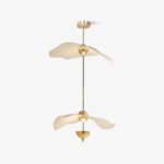 Envolee Double Biscuit Pendant Light
