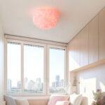 Feathered Ceiling Lamp - Image 4