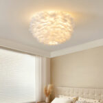 Feathered Ceiling Lamp - Image 8