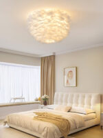 Feathered Ceiling Lamp - Image 7