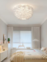 Feathered Ceiling Lamp - Image 13