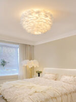 Feathered Ceiling Lamp - Image 6
