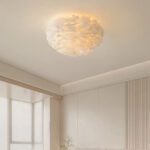 Feathered Ceiling Lamp - Image 2