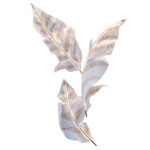 Falling Leaves Glass Chandelier - Image 13