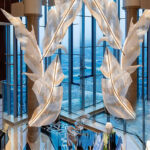 Falling Leaves Glass Chandelier - Image 2