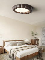 Faux Wood Ripple Ceiling Lamp - Image 13