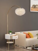 Feather Drawer Floor Lamp - Image 5