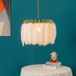 Feather Pendant Lamp - Image 10