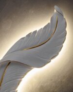 Feather Wall Lamp - Image 6