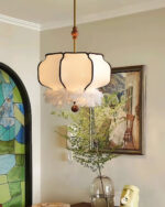 Feathered Lantern Pendant Light - Image 3