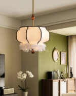 Feathered Lantern Pendant Light - Image 10