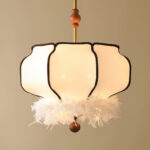 Feathered Lantern Pendant Light - Image 7
