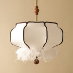 Feathered Lantern Pendant Light - Image 8