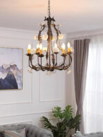 Florentine Rose Garden Chandelier - Image 6