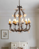 Florentine Rose Garden Chandelier - Image 5