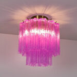 Fiora Purple Glass Ceiling Lamp - Image 19
