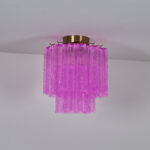Fiora Purple Glass Ceiling Lamp - Image 14
