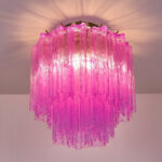 Fiora Purple Glass Ceiling Lamp - Image 3